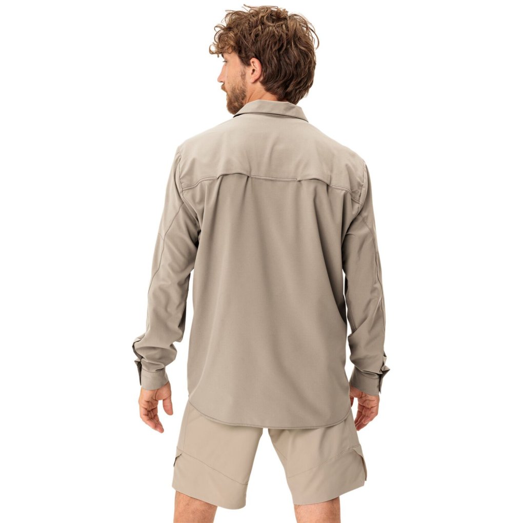 Vaude Rosemoor Long Sleeve Shirt II Men - linen uni