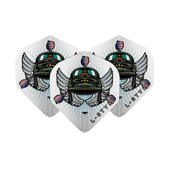 L-L-Styleeonard Gates V3 White L1EZ Flights