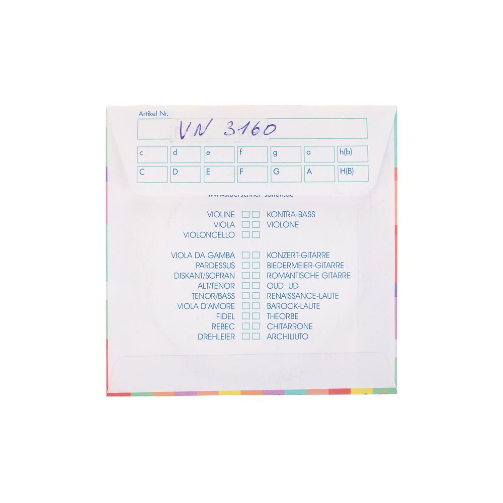 Kürschner Arch Lute 12th Course A – Thomann Ireland