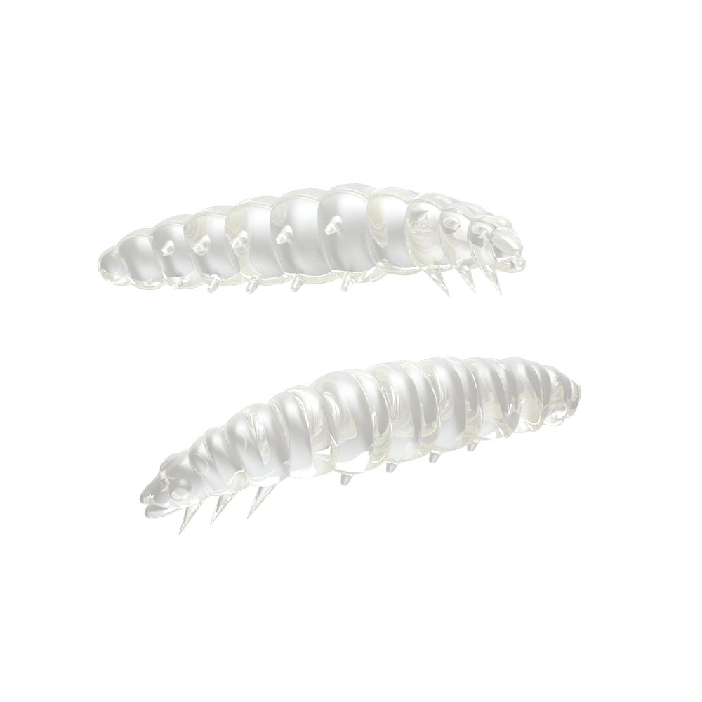 Libra Lures Larva artificial bait (silver pearl)