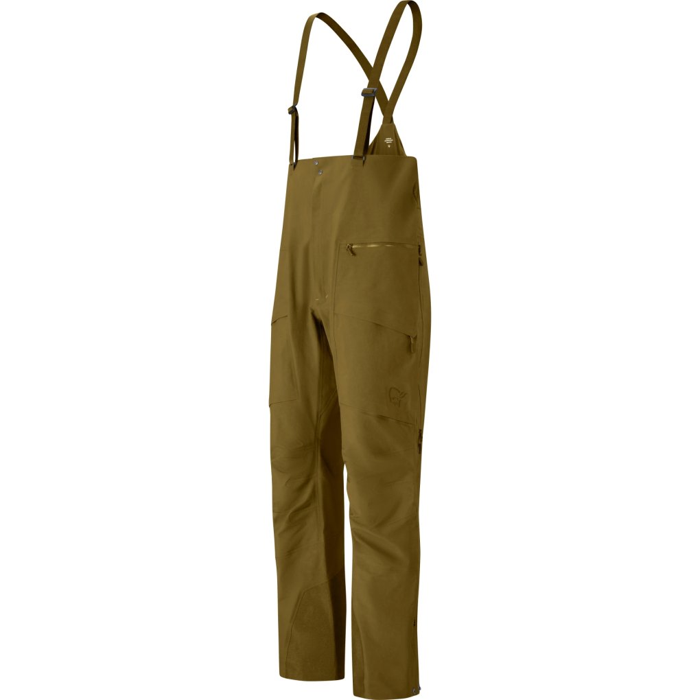 Norrona møre Gore-Tex Salopette Men - Dark Olive