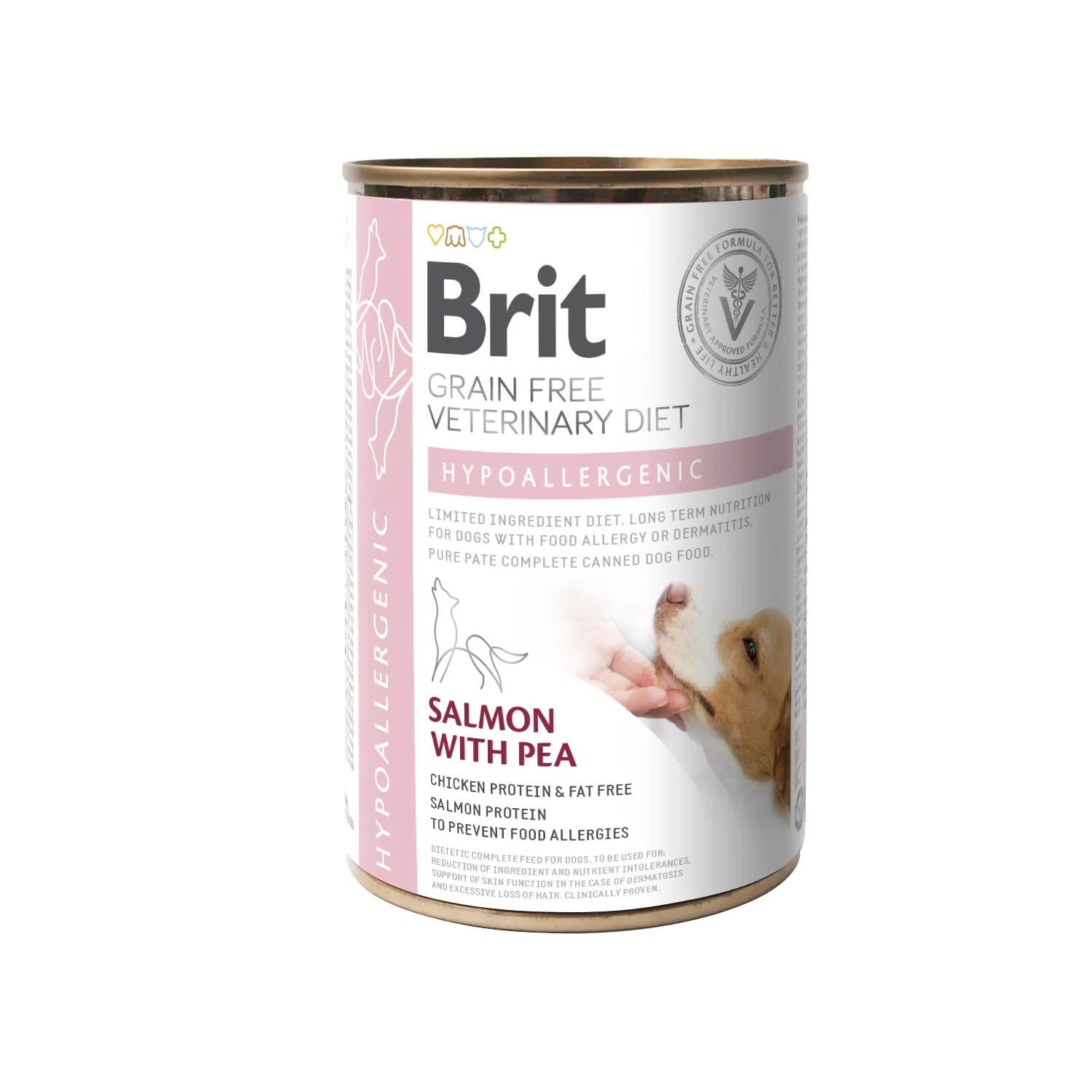 Brit Veterinary Diet Dog - Grain free - Hypoallergenic - Canned - 6 x 400 g