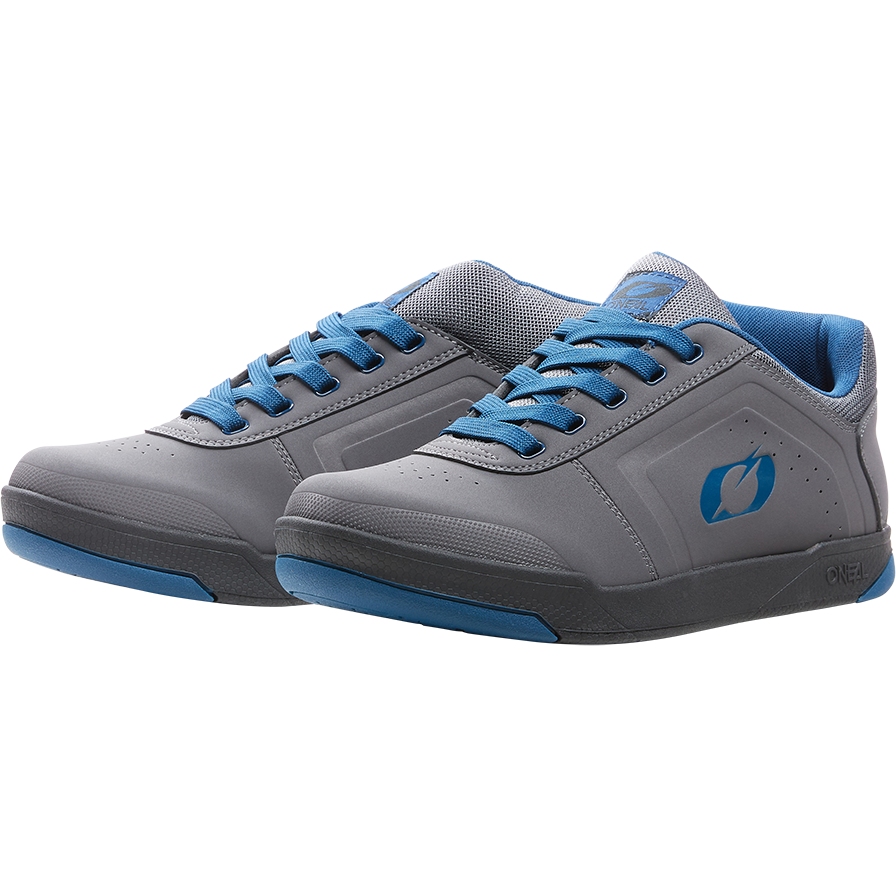 O'Neal Pinned Pro Flat Pedal MTB Shoes - V.22 gray/blue