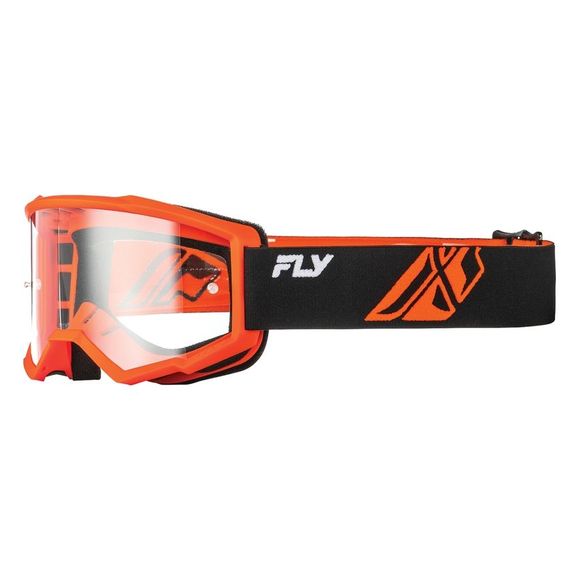 Fly FOCUS 2026 cross mask - Black / OrangeRef: FL1805 / 8009782004