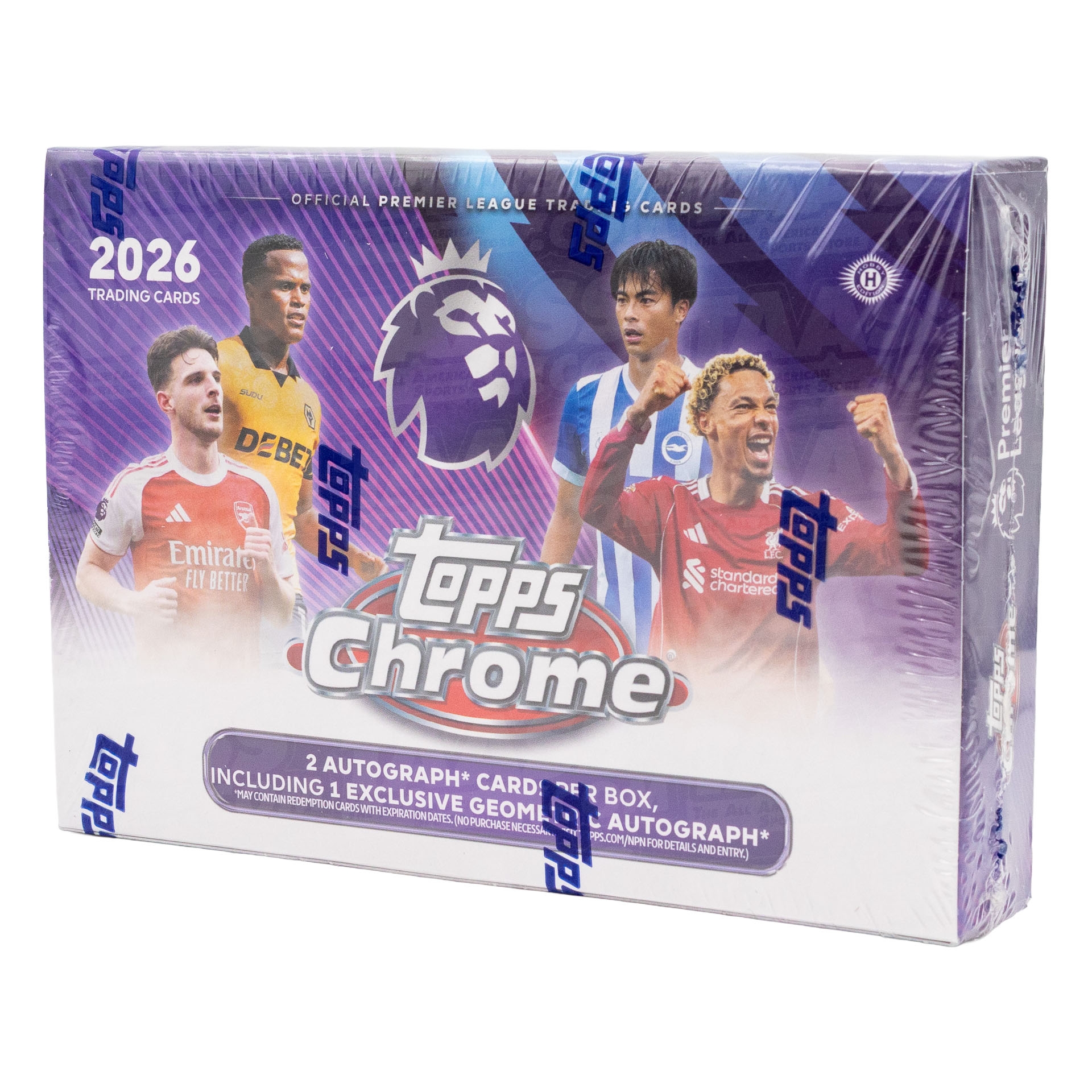 2025/26 Topps Chrome Premier League Soccer EPL Breaker Delight Hobby Box