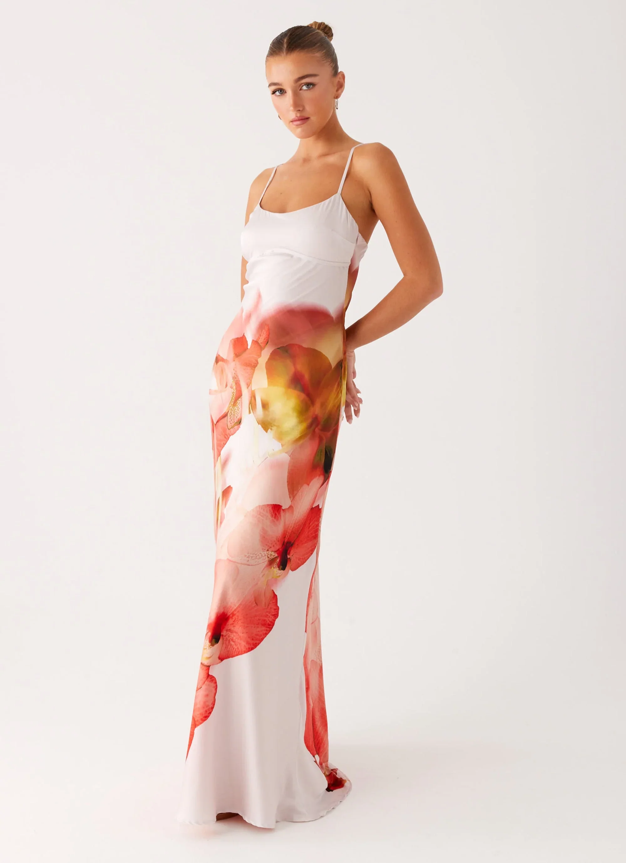 Pacha Maxi Dress - Peach Rose
