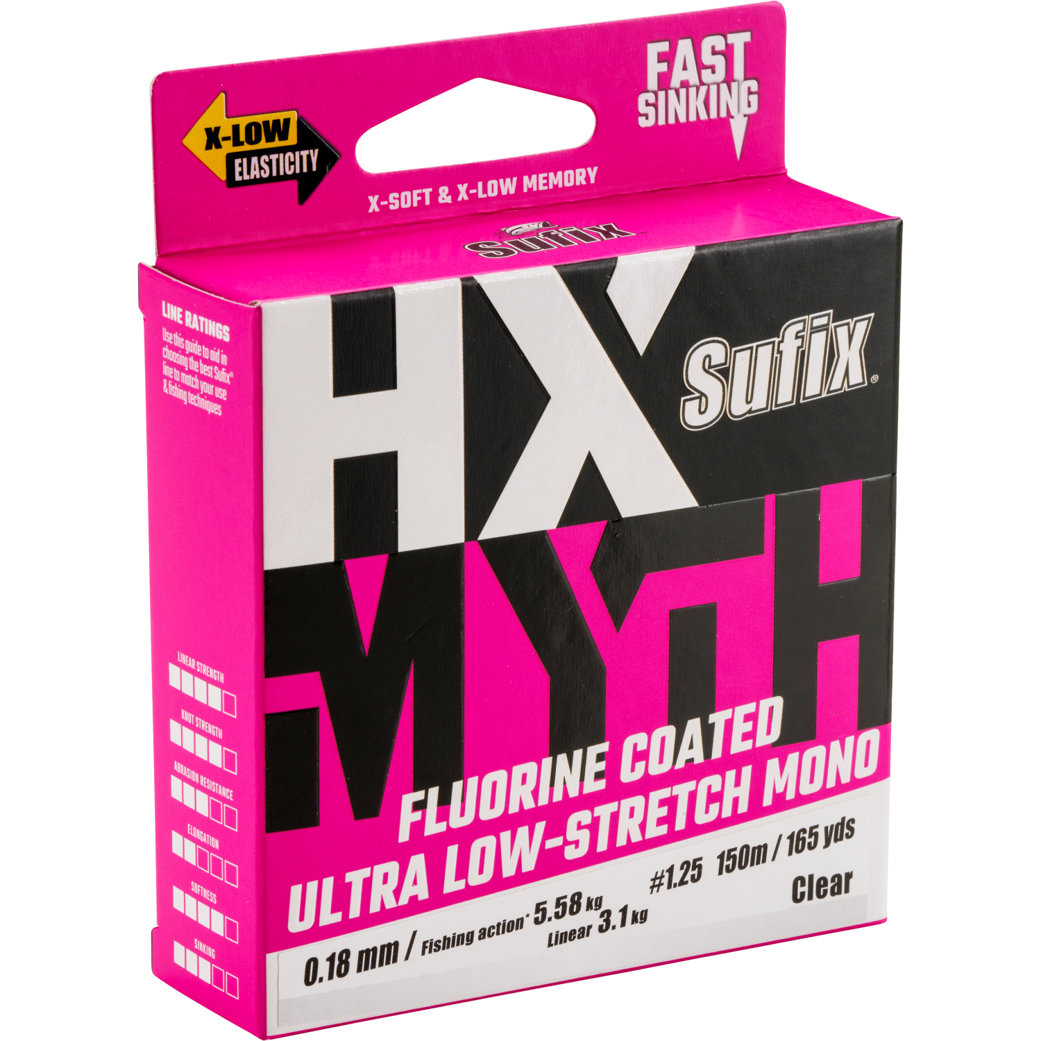 Sufix HX-MYTH (240 - 300 m, clear)