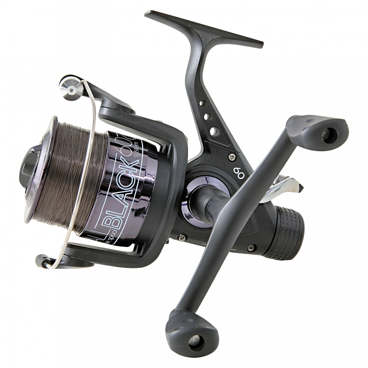 Lineaeffe Free Running Reel All Black 2+1 B.B.