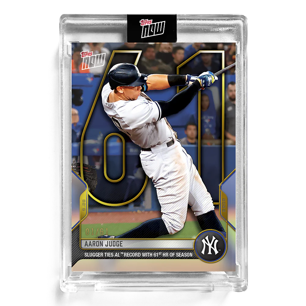 Aaron Judge - 2022 MLB TOPPS NOW® Card 975 - Collector's Edition # to 61