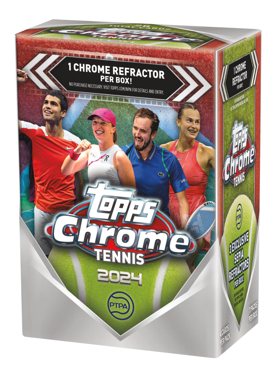 2024 Topps Chrome® Tennis - Value Box