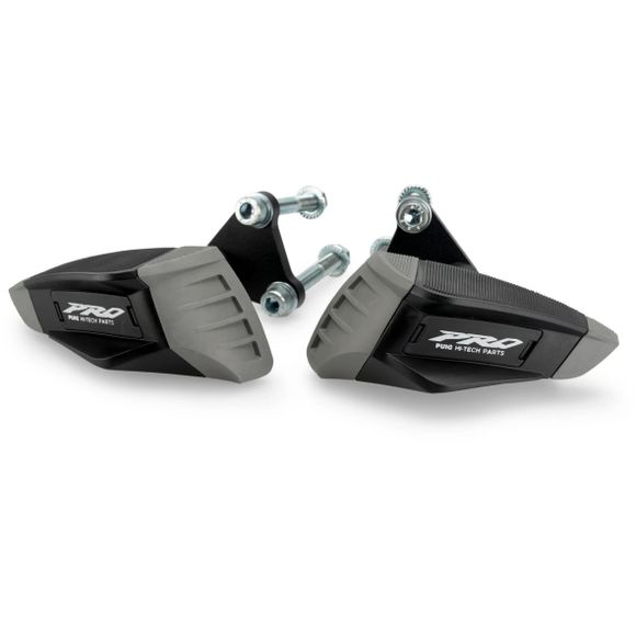 Puig KIT PATINS PRO 2.0 engine guard - BlackHONDA 750 CB 750 HORNET - 2023 - 2025Ref: PUI0618 / 21495N