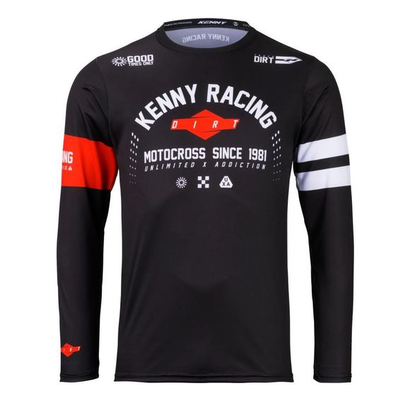Kenny Track 2025 - Black cross jerseyRef: KE2812