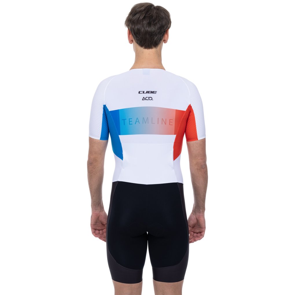 CUBE TEAMLINE TRI Suit Men - black´n´blue´n´white