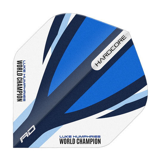 Red Dragon Hardcore Luke Humphries Blue White Standard Flights