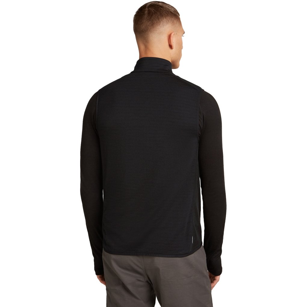 Icebreaker Merino 300 RealFleece™ Descender Vest Men - Black