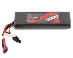 Gens Ace 2S G-Tech Smart LiPo Battery 60C (7.4V/4000mAh) w/T-Style Connector (Tamiya) GEA402S60DGT