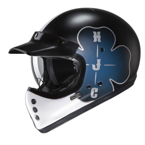 HJC V60 full face helmet - OFERA - Black / BlueRef : HJ0918