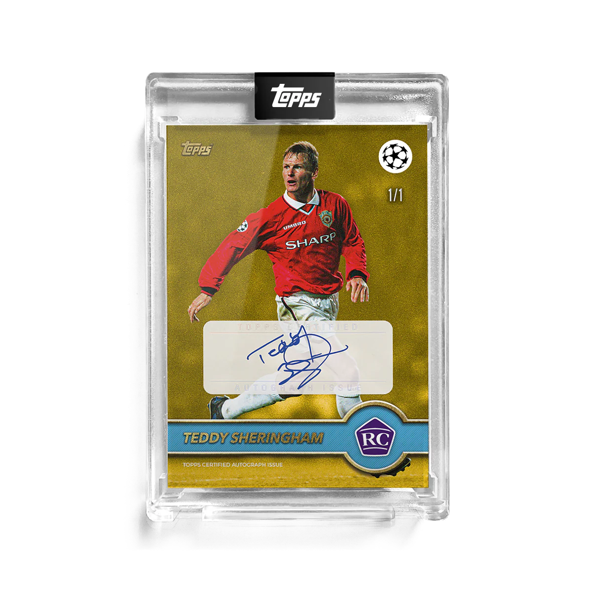 Teddy Sheringham - Lost Rookies - Autograph - 1 of 1