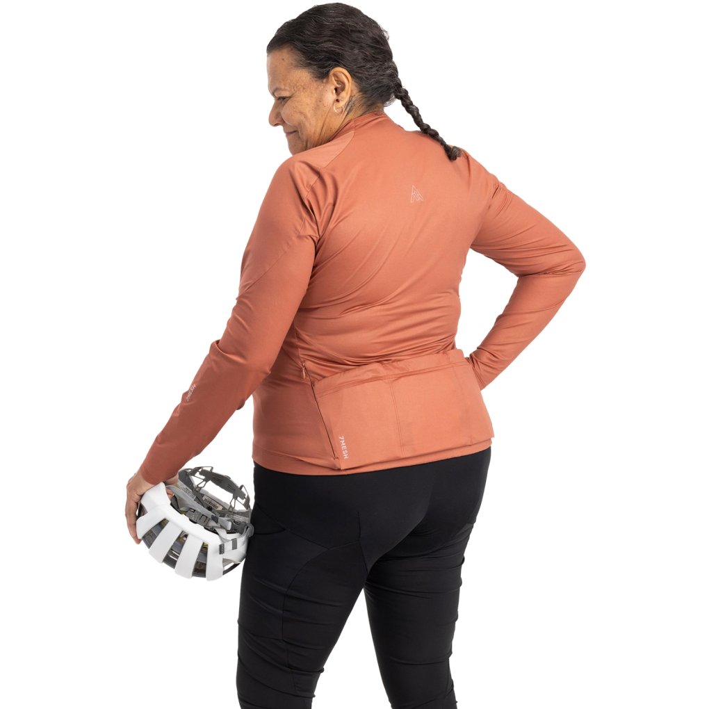 7mesh Atlas Long Sleeve Jersey Women - Desert Rose
