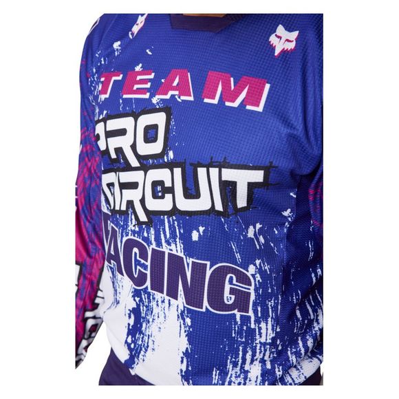 Fox 180 PRO CIRCUIT 2023 cross Jersey - Blue / WhiteRef: FX4064