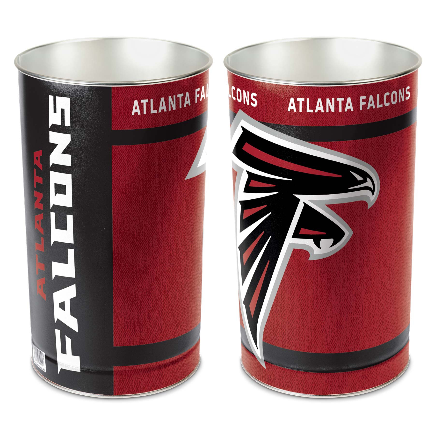 Atlanta Falcons Team Logo NFL Wastebasket
