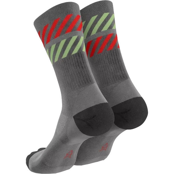 INCYLENCE Merino Light Lanes Socks - Grey Inferno