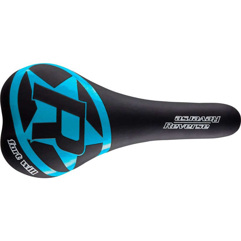 Reverse Components Fort Will Saddle CrMo Style - black / light blue