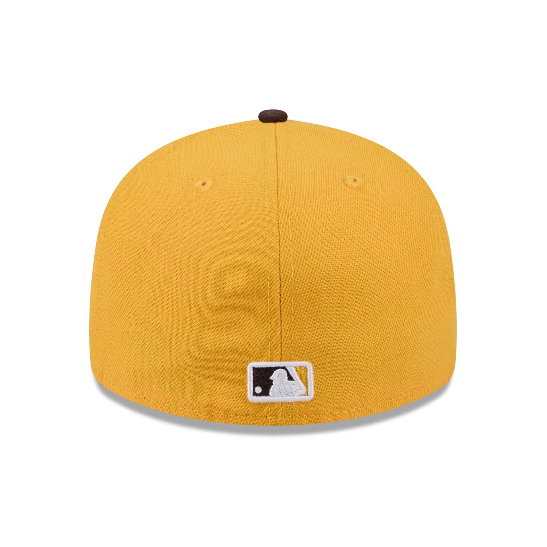 San Diego Padres 2026 MLB Authentic Spring Training 59FIFTY Pre-Curved Cap Yellow