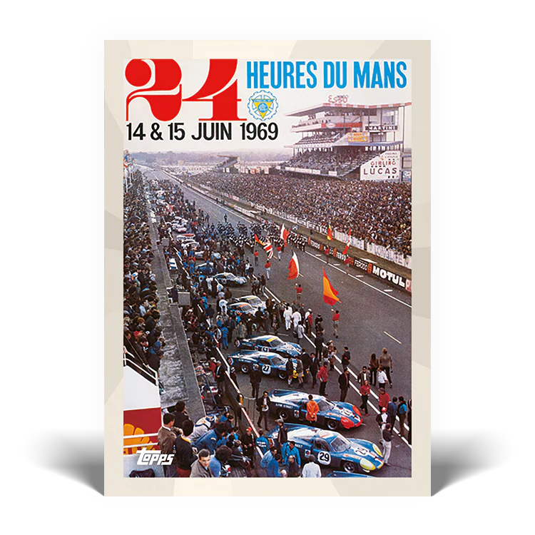 2023 Topps 24H of Le Mans Poster Art #24 - Topps UK