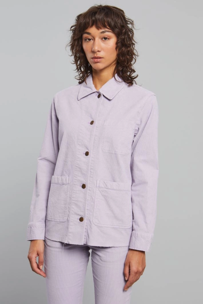 Corduroy jacket - LILAC