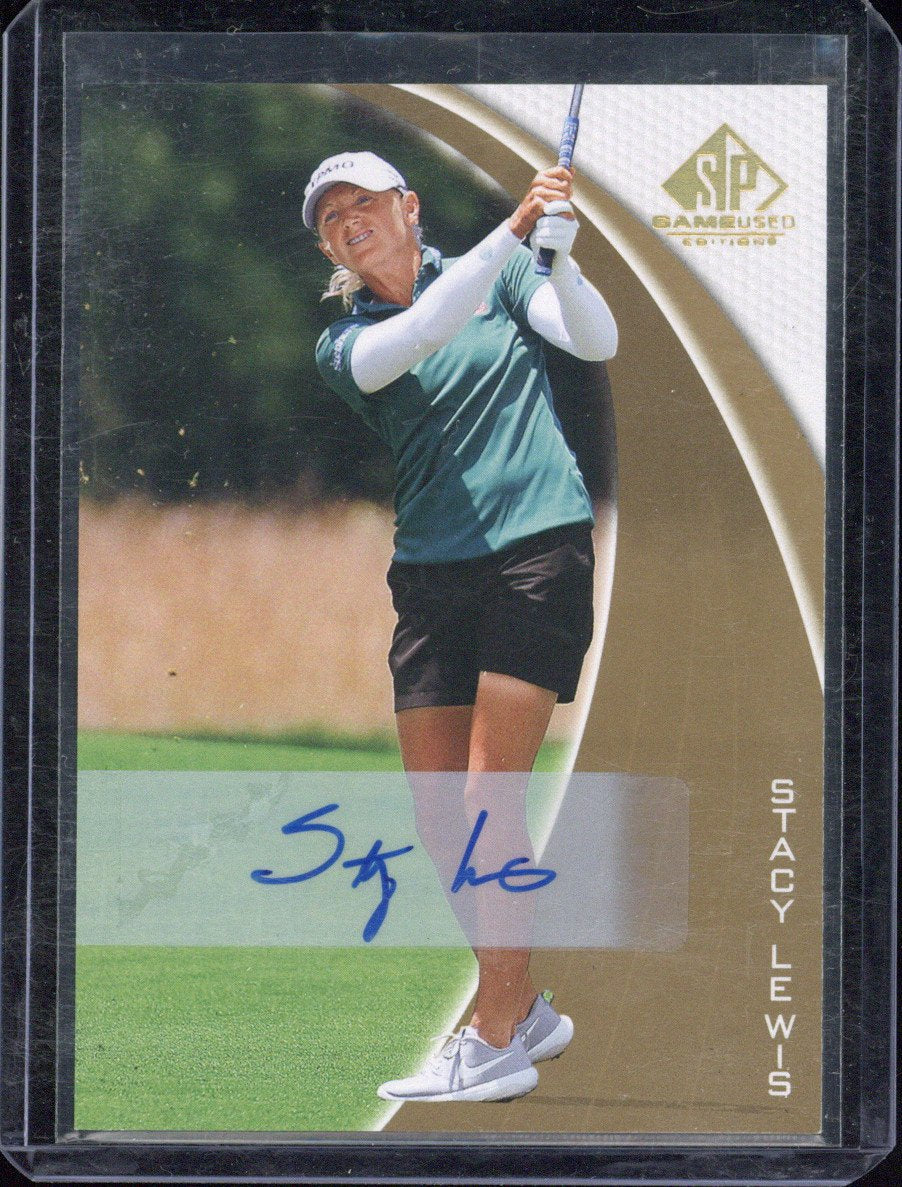 Upper Deck SP Game Used Golf Stacy Lewis Autograph #41