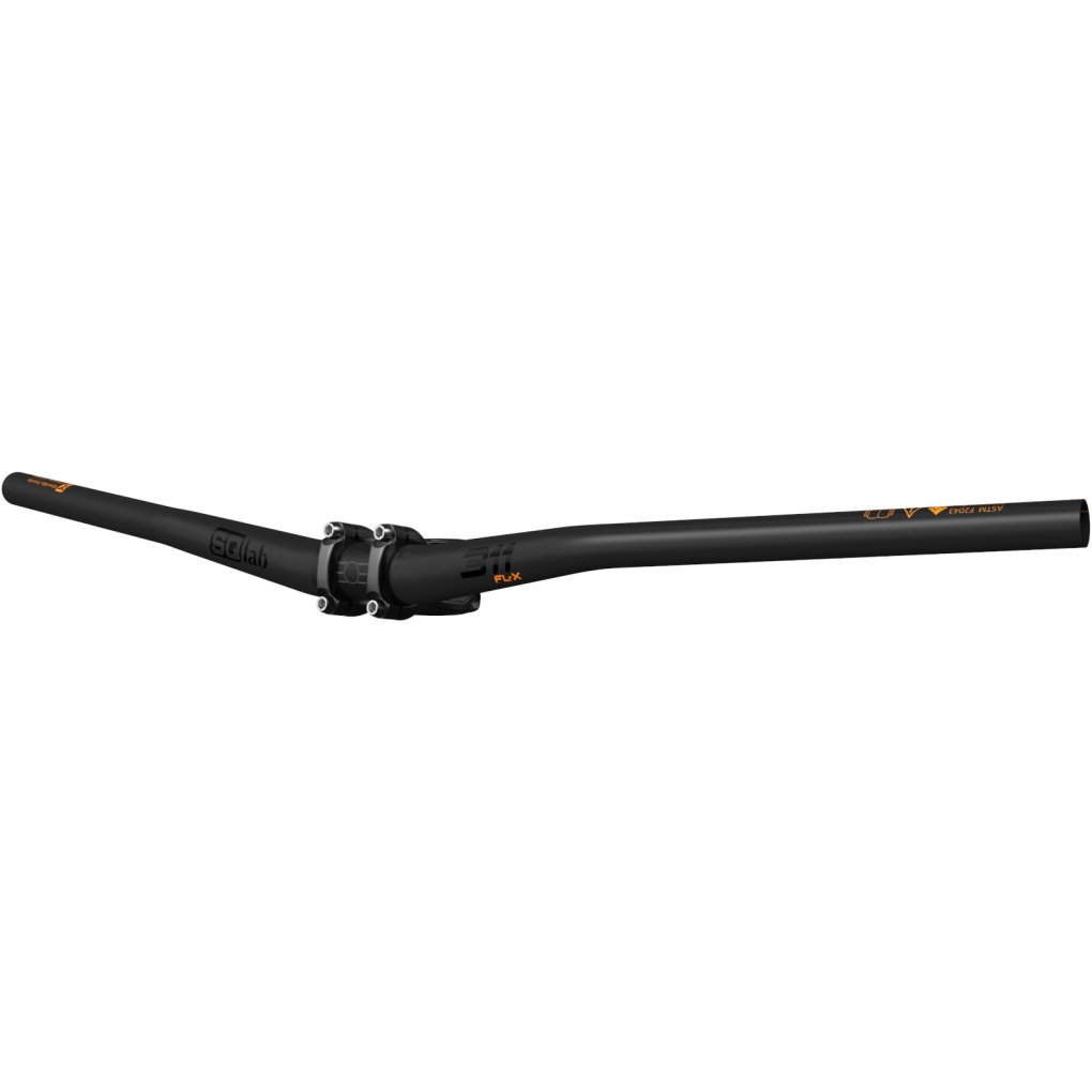 SQlab 311 FL-X MTB Carbon Handlebar - 16° - 31.8 - 30mm Med Rise - black