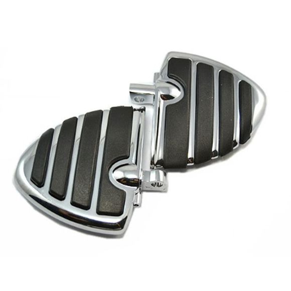 CustomAcces DELTA S PASSENGER footrests - GreyRef: CAS0012