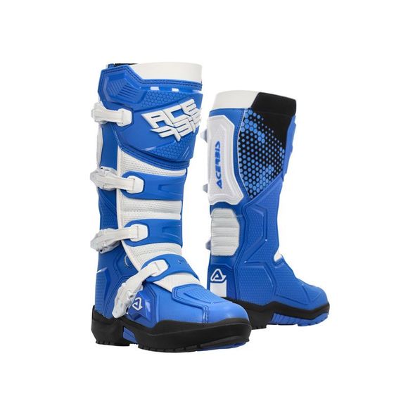 Bottes cross Acerbis ARTIGLIO 2024 - Blanc / BleuRef : AE5374