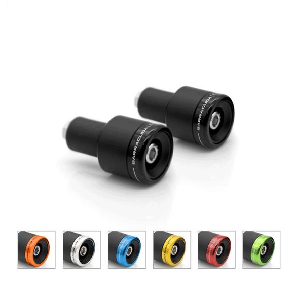 Barracuda B-LUX Universal Handlebar Ends - OrangeRef : BAR0098