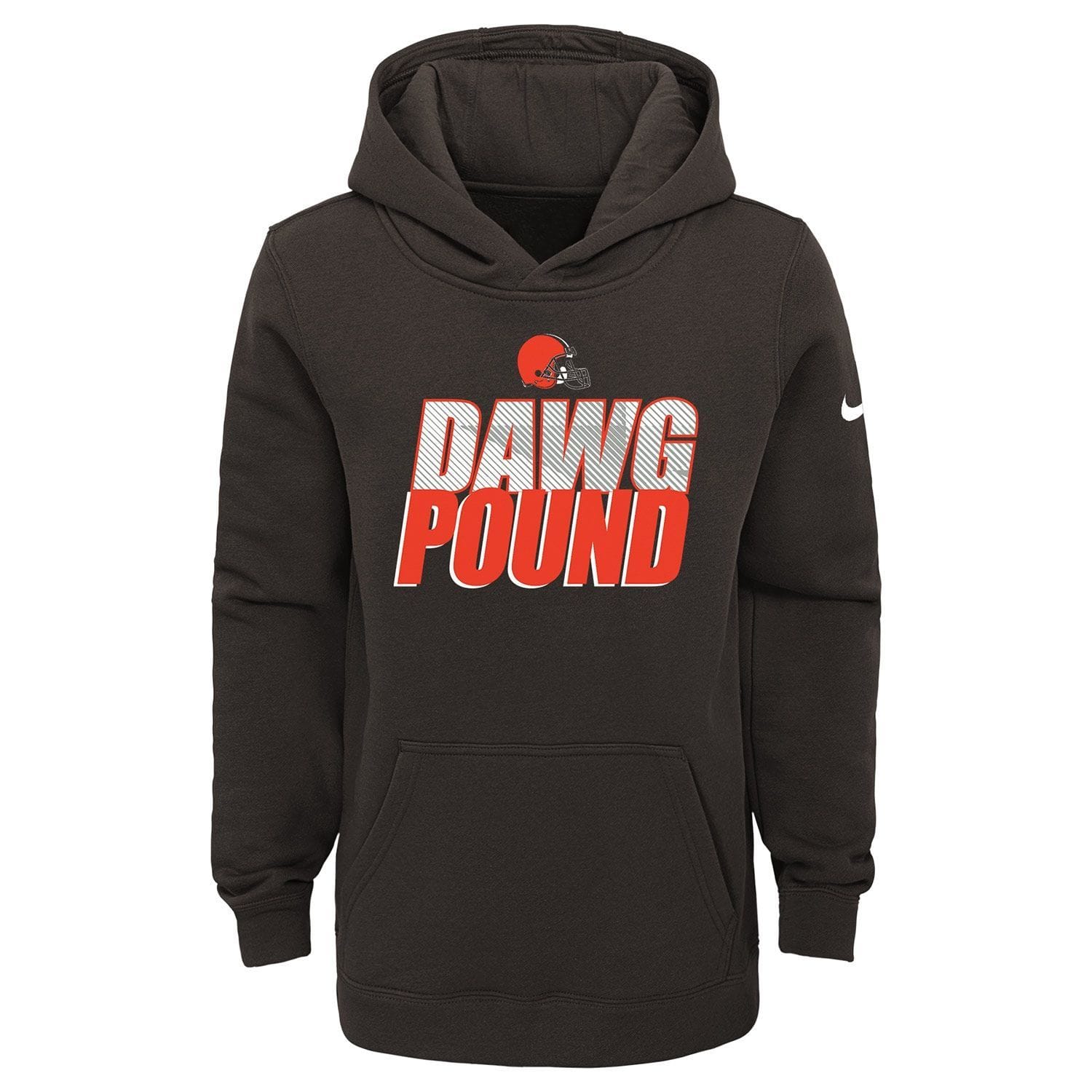 Cleveland Browns Youth 2020 NFL Local Nike Club Hoodie (YOUTH)