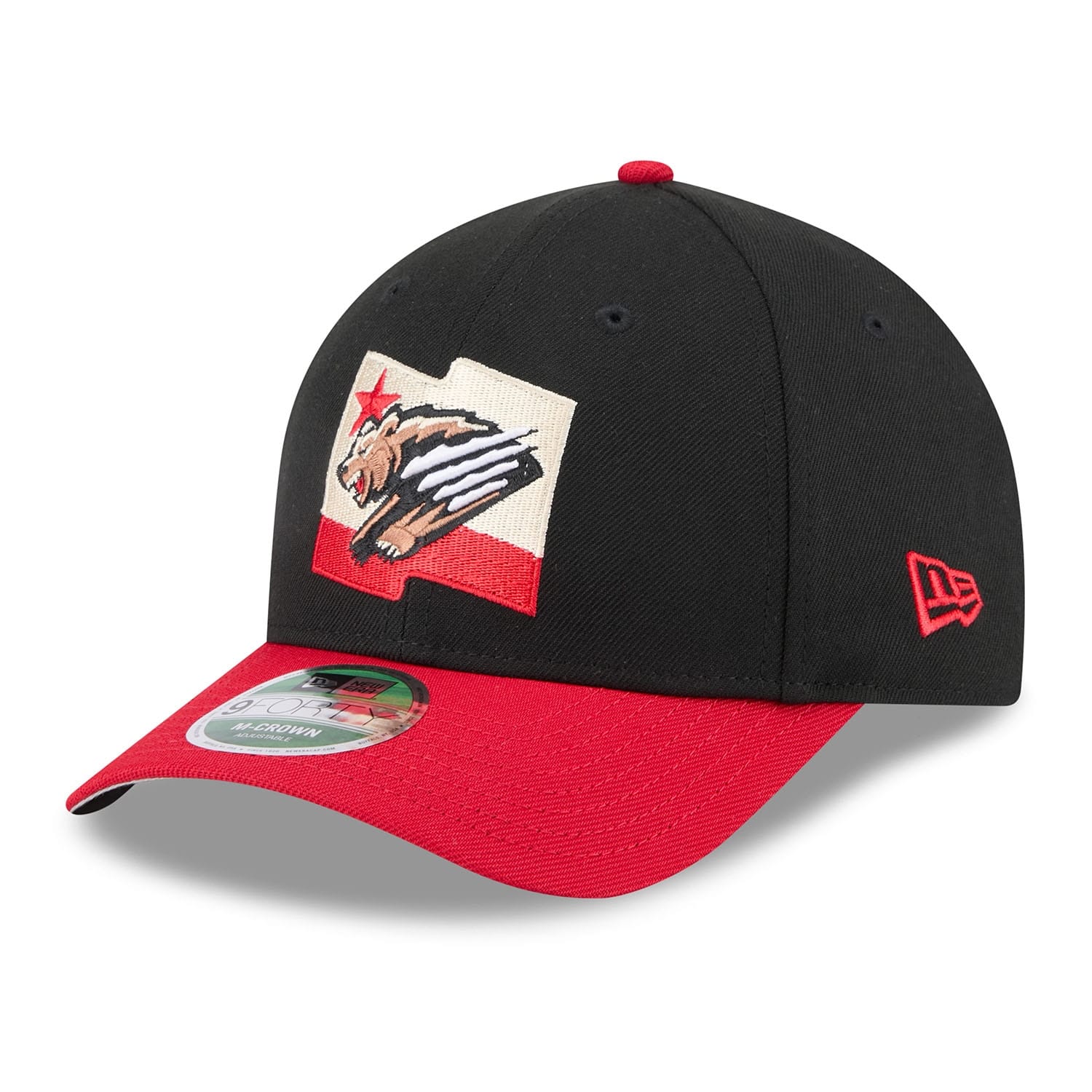 Fresno Grizzlies Player Replica 9FORTY M-Crown Snapback MiLB Cap Black