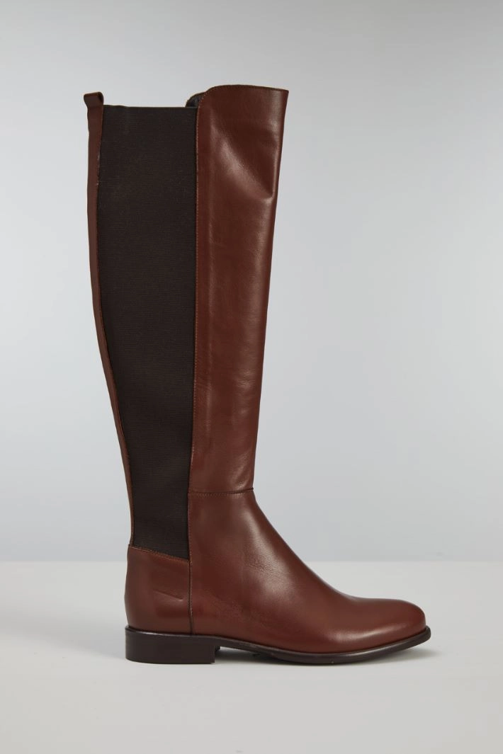 High leather boots - LEATHER