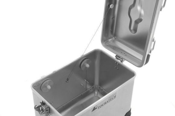 Touratech Zega Pro 45L Suitcase - Universal AluminumRef: Trt01486A / 01-050-0730-0