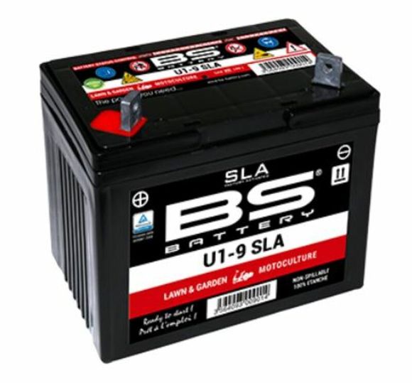 BS Battery SLA Maintenance-Free Battery, Factory Activated - U1 9Ref: BSB00081A / 1080700