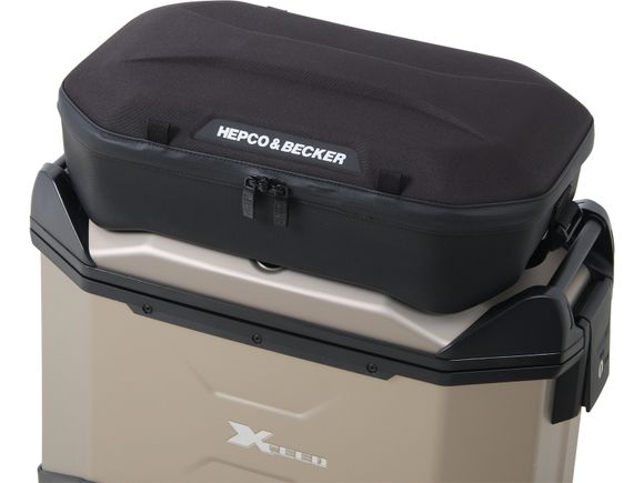 Hepco & Becker upper bag for Xceed suitcase - black UniversalRef: HBE05690A / 640006 00 01