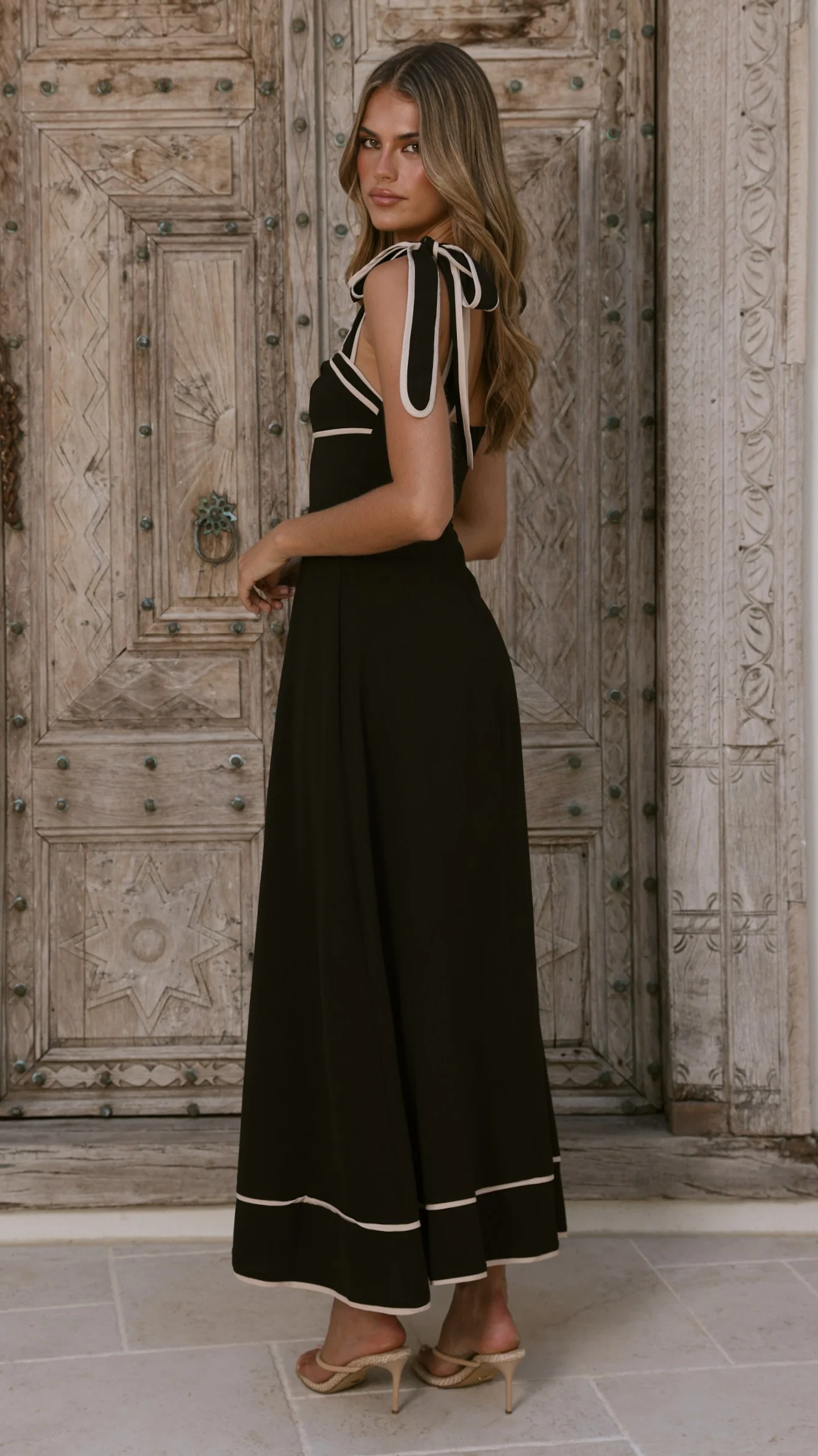 Beverly Maxi Dress - Black