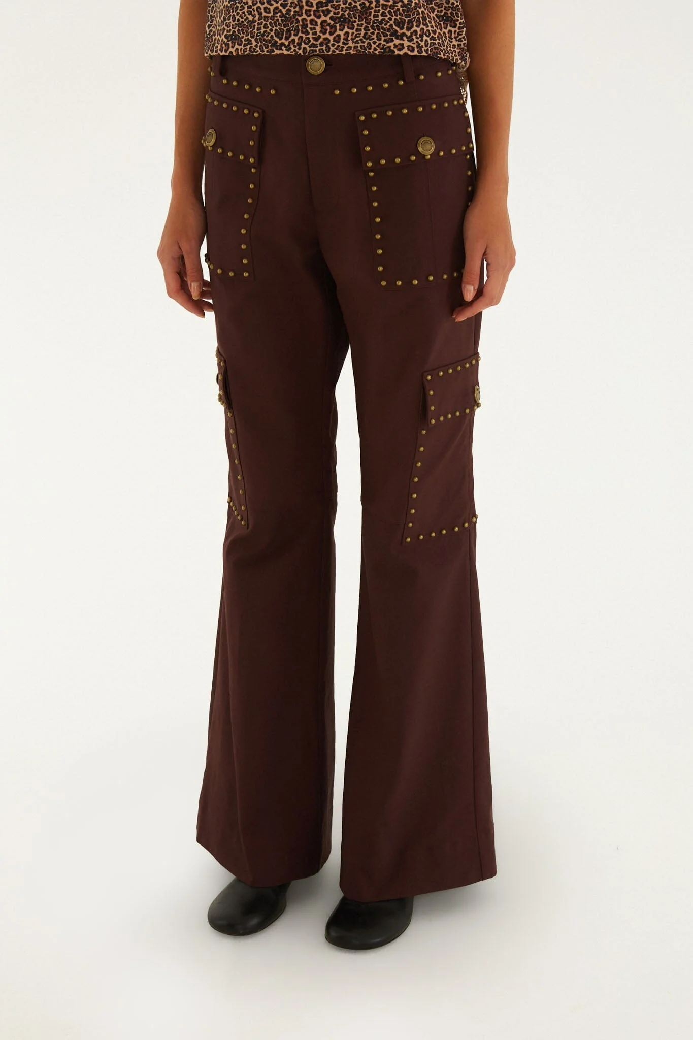 Tailored Flared Pants