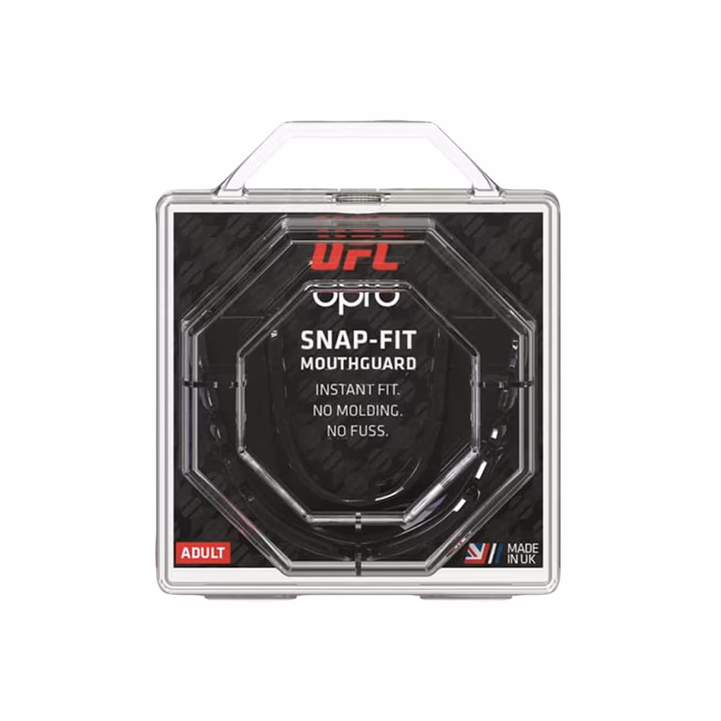 Unisex Opro Black UFC Snap-Fit Mouthguard