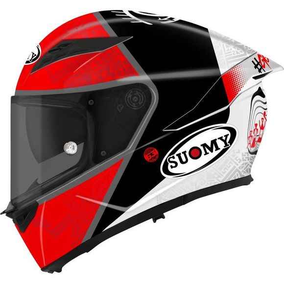 Suomy STELLAR 2 - Bagnaia Replica 2022 - red headsetRef: SU0458