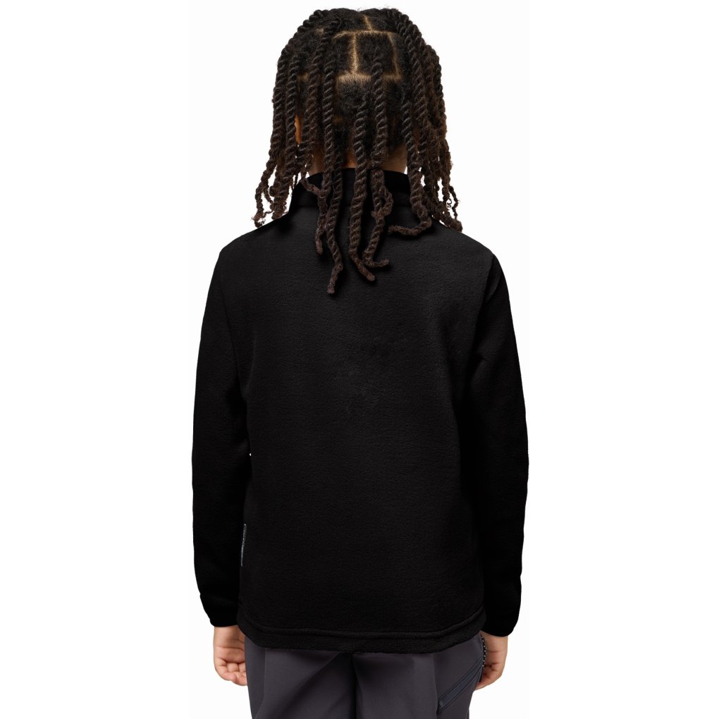 Jack Wolfskin Taunus Halfzip Fleece Pullover Kids - granite black