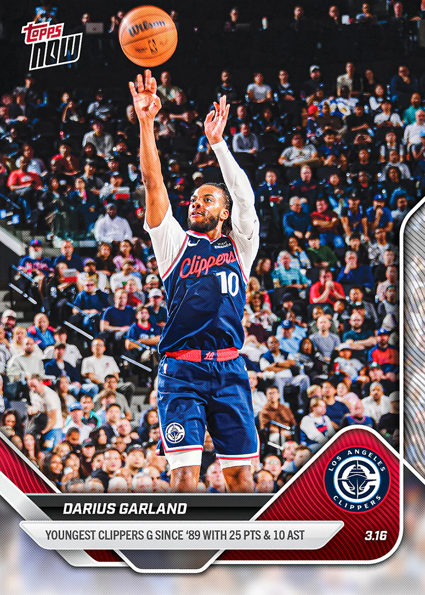 Darius Garland - 2025-26 NBA Topps NOW® - Card 209
