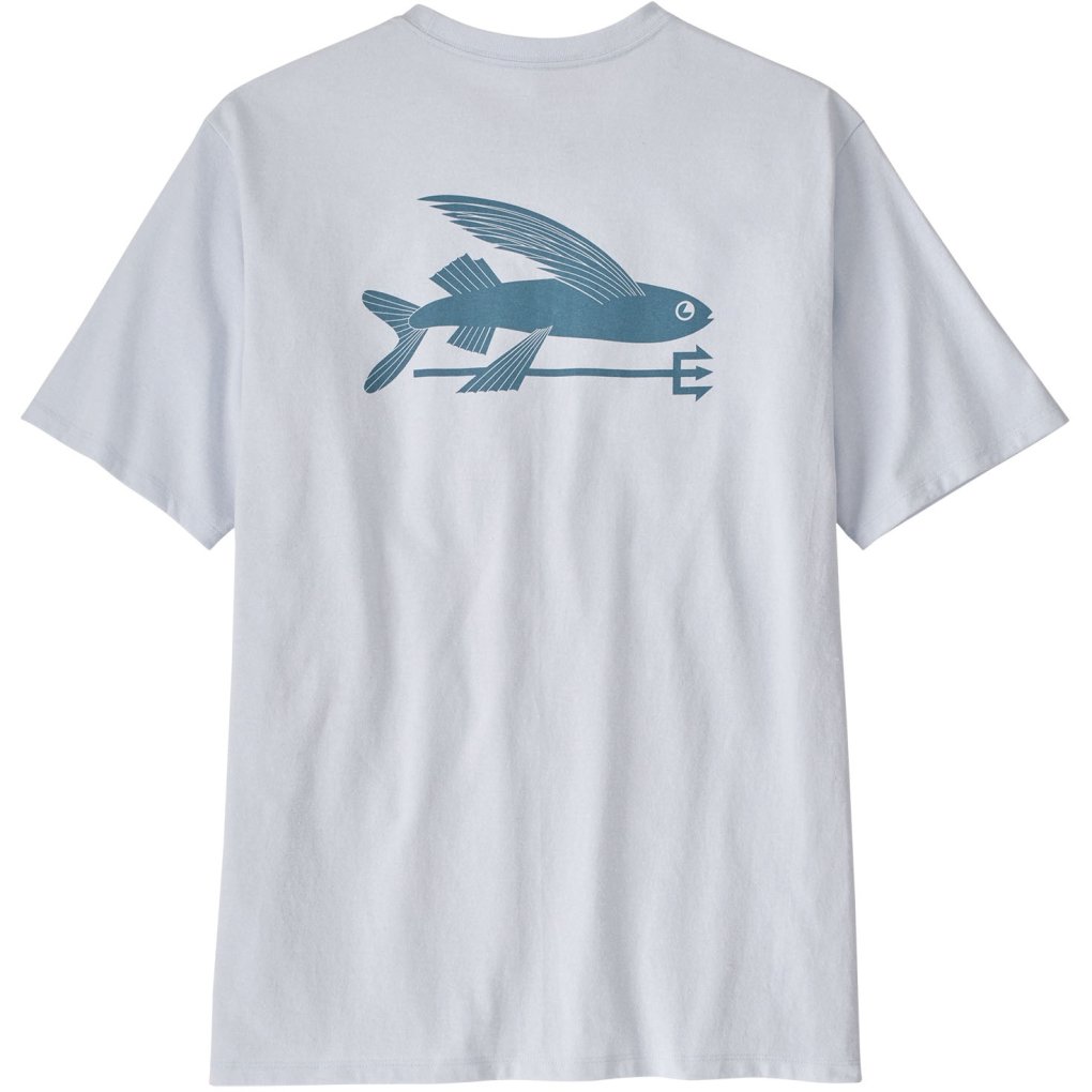 Patagonia Flying Fish Responsibili-Tee Men - White