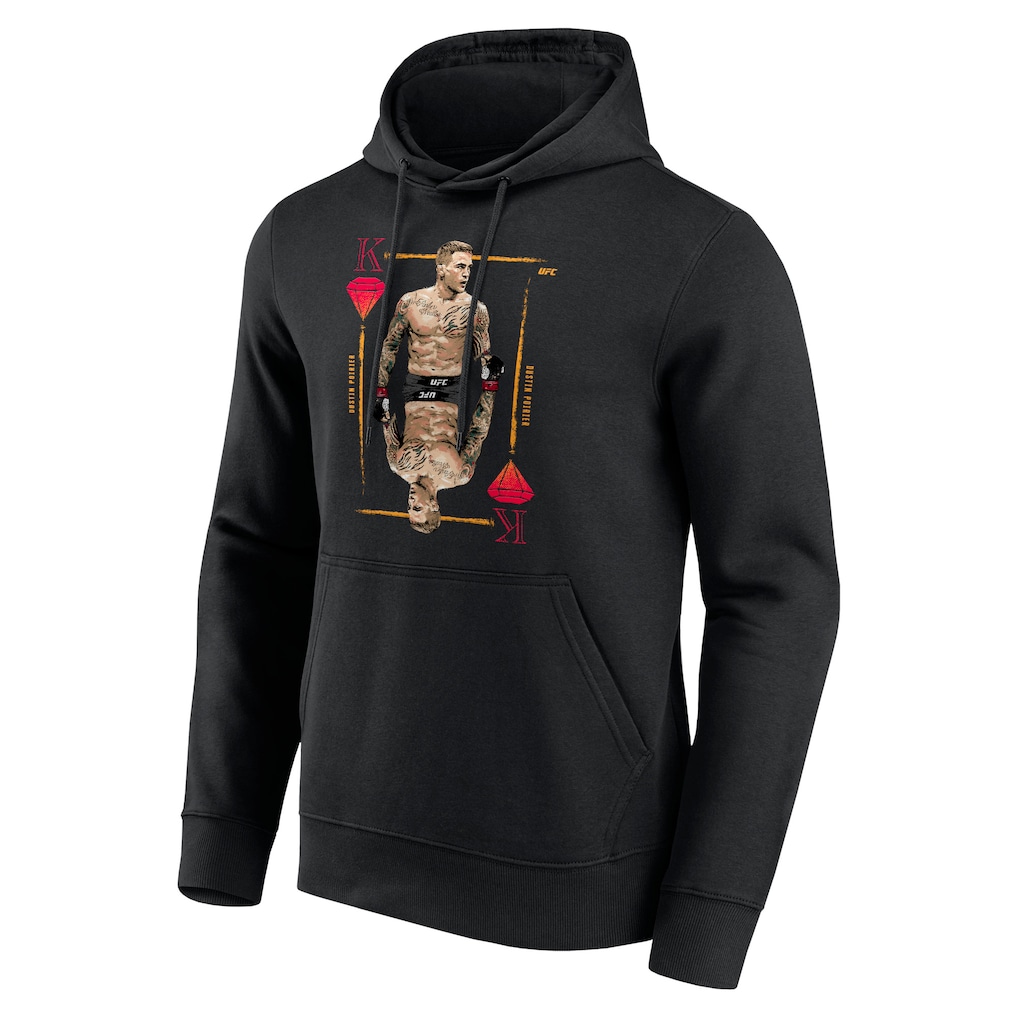 UFC Dustin Poirier King Of Diamonds Hoodie - Black - Mens