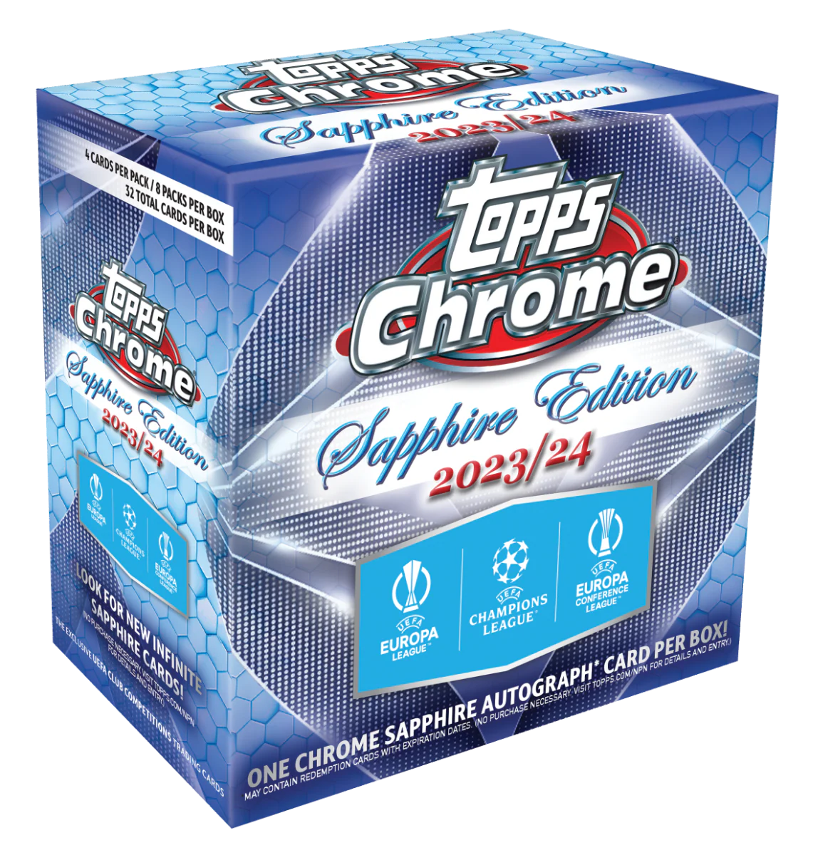 2023-24 Topps Chrome® UEFA Club Competitions - Sapphire Edition